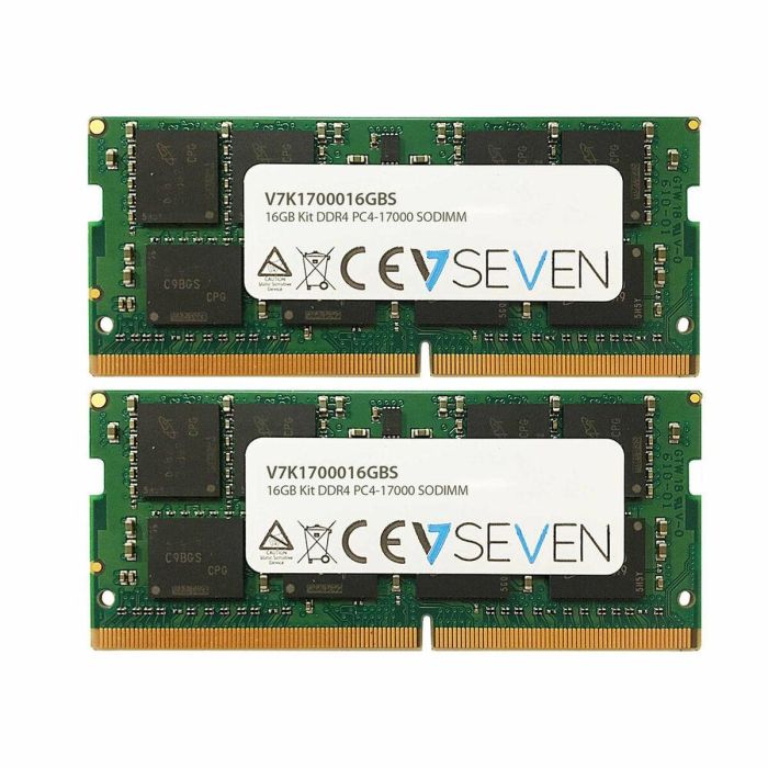 Memoria RAM V7 V7K1700016GBS 16 GB CL15 DDR4