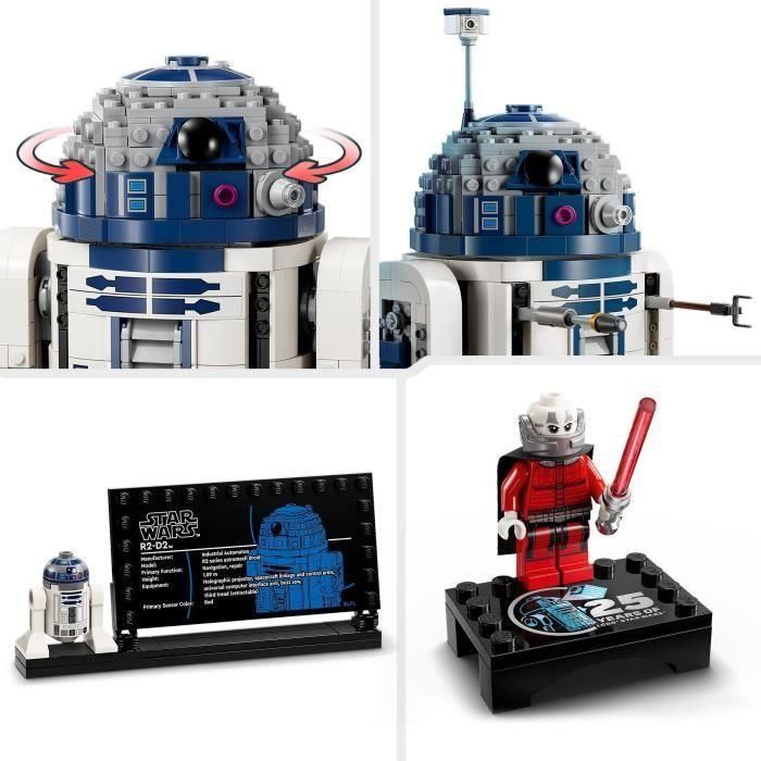LEGO 75379 Star Wars R2-D2, Droide de Juguete para Construir, Set de Batalla para Niños 3 LEGO 75379 Star Wars R2-D2, Droide de Juguete para Construir, Set de Batalla para Niños 3