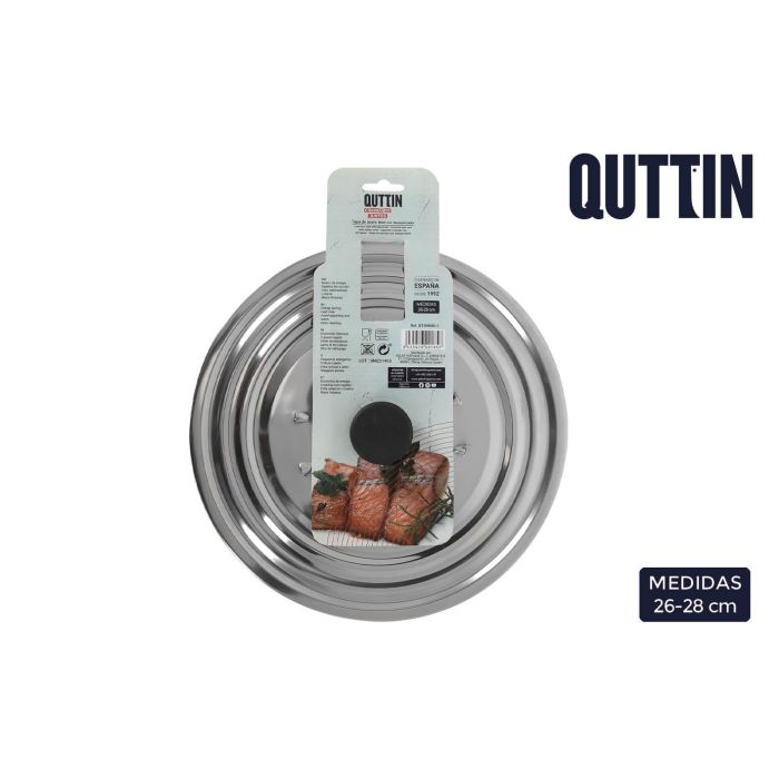 Quttin Tapa Acero Inox 26-28 pulgadas (12 Unidades) Quttin Tapa Acero Inox 26-28 pulgadas (12 Unidades)