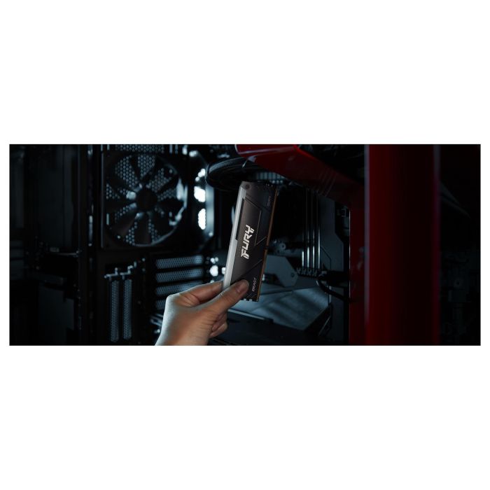 Kingston FURY Beast RGB 32GB (2x16GB) DDR4 3200MT/s CL16 DIMM Kit de 2 Memoria RAM 7