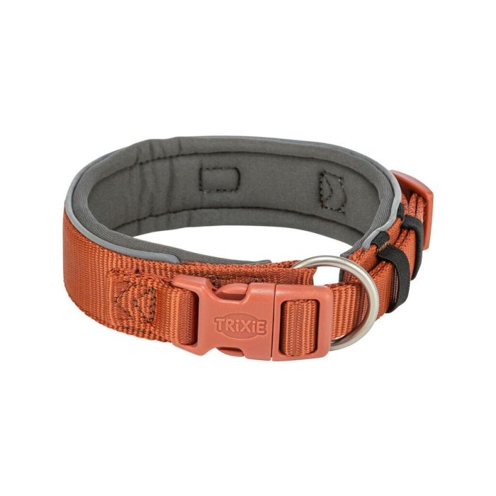 Collar para Perro Trixie Premium Naranja Grafito S/M 33-42 cm 8 Collar para Perro Trixie Premium Naranja Grafito S/M 33-42 cm 8