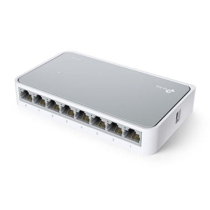 TP-Link TL-SF1008D Switch de Escritorio Fast Ethernet de 8 Puertos 10/100Mbps