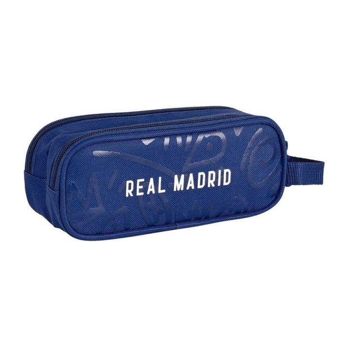 Bolso Escolar Safta Portatodo Doble 2 Equipacion Real Madrid 21-22 210x60x80 mm 1