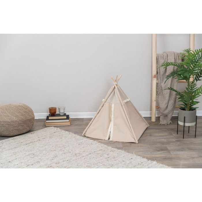 Cama para mascota Trixie Beige 55 × 65 × 55 cm 24 Cama para mascota Trixie Beige 55 × 65 × 55 cm 24