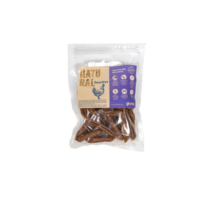 Natural Snackys Sticks de Pollo 100% Natural para Perros. Snack de Entrenamiento Saludable Bajo en Grasa 8cm 200g. 0 Natural Snackys Sticks de Pollo 100% Natural para Perros. Snack de Entrenamiento Saludable Bajo en Grasa 8cm 200g. 0