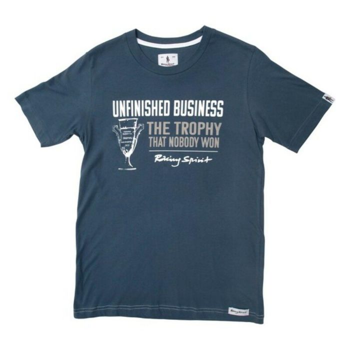 Camiseta de Manga Corta Hombre OMP Slate Unfinished Business Azul oscuro 0 Camiseta de Manga Corta Hombre OMP Slate Unfinished Business Azul oscuro 0