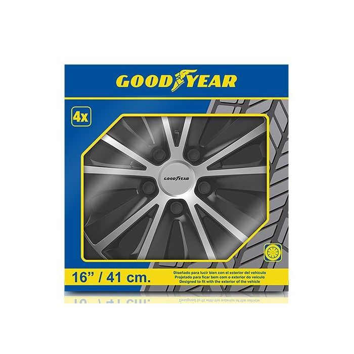 Abc Tapacubos Monaco Bicolor 16" GOD9055 Juego de 4 4