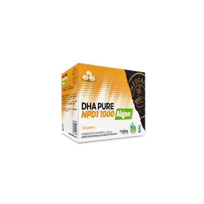 MEDERI NUTRICION INTEGRATIVA Dha Pure Npd1 1000 Algae 120 Perlas MEDERI NUTRICION INTEGRATIVA Dha Pure Npd1 1000 Algae 120 Perlas