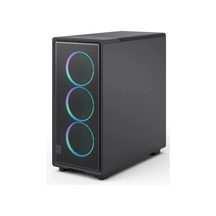 Fractal Design FD-C-EPO1A-04 Caja ATX Midi Torre Negra RGB Cristal Templado Light Tint