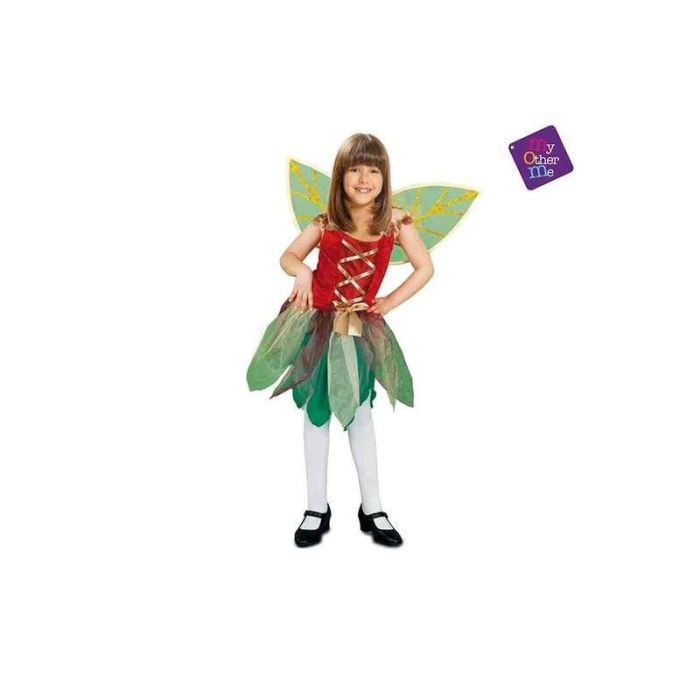 My Other Me Disfraz Hada del Bosque Infantil con Vestido y Alas Talla 5-6 años 1 My Other Me Disfraz Hada del Bosque Infantil con Vestido y Alas Talla 5-6 años 1