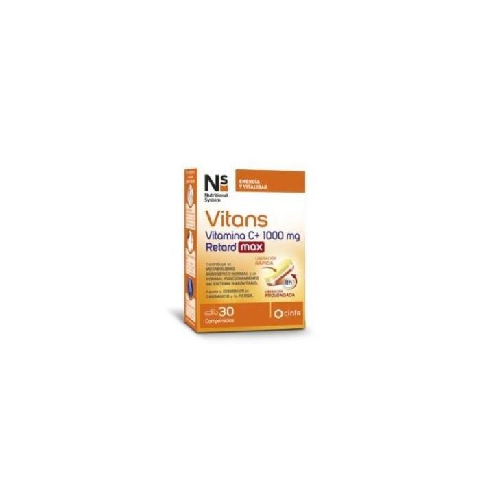 Ns Vitans Vitamina C+ 1000 Ret Max 30 Comp Ns Vitans Vitamina C+ 1000 Ret Max 30 Comp