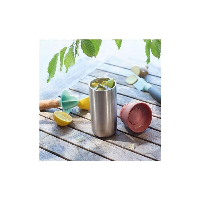 Berghoff 3950124 Vaso Térmico de Acero Inoxidable 0,33 L para Bebidas Frías o Calientes hasta 6 Horas 4 Berghoff 3950124 Vaso Térmico de Acero Inoxidable 0,33 L para Bebidas Frías o Calientes hasta 6 Horas 4