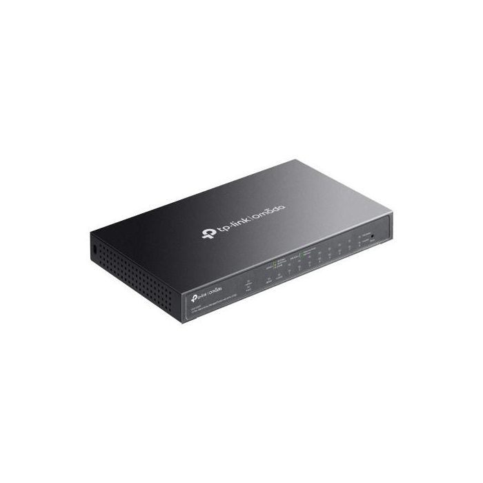 TP-Link Omada ES210GMP switch Gestionado Gigabit Ethernet (10/100/1000) Energía sobre Ethernet (PoE) Negro 3 TP-Link Omada ES210GMP switch Gestionado Gigabit Ethernet (10/100/1000) Energía sobre Ethernet (PoE) Negro 3