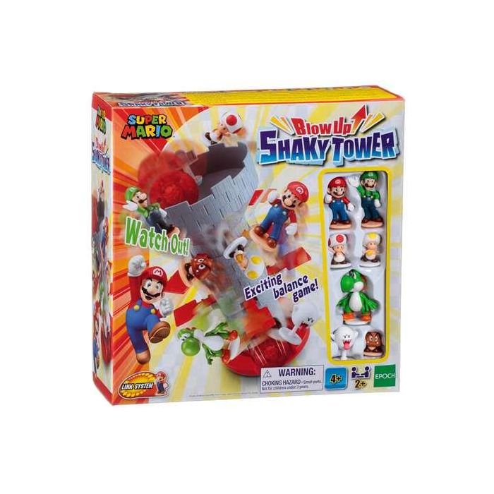Epoch Juego de Equilibrio Super Mario Blowup! Shaky Tower para Niños Mayores de 4 Años 4 Epoch Juego de Equilibrio Super Mario Blowup! Shaky Tower para Niños Mayores de 4 Años 4