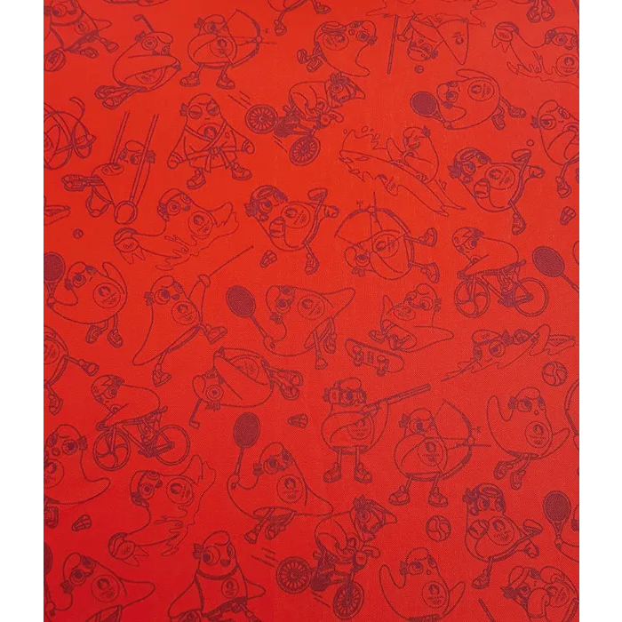 Fun House Asiento lunar plegable Juegos Olímpicos de París 2024 h.47 x l.54 x d.42 cm 2