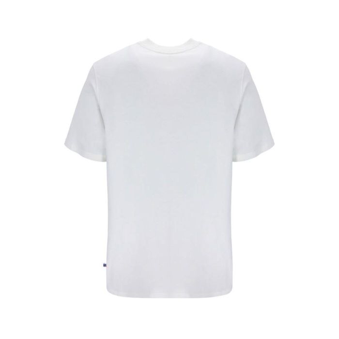Camiseta de Manga Corta Hombre Russell Athletic Emt E36211 Blanco 3