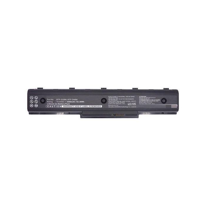 CoreParts Laptop Battery for Medion 63Wh Li-ion 14.4V 4400mAh Black, Akoya E7218, Akoya P7624, Akoya P7812, MD97872, MD97938, MD98680, MD98770 1 CoreParts Laptop Battery for Medion 63Wh Li-ion 14.4V 4400mAh Black, Akoya E7218, Akoya P7624, Akoya P7812, MD97872, MD97938, MD98680, MD98770 1