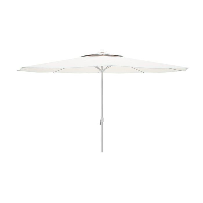 Marbueno Sombrilla Acero 8 Barillas D270 cm Polyester Blanca Jardin, Piscina y Terraza 10187 Marbueno Sombrilla Acero 8 Barillas D270 cm Polyester Blanca Jardin, Piscina y Terraza 10187