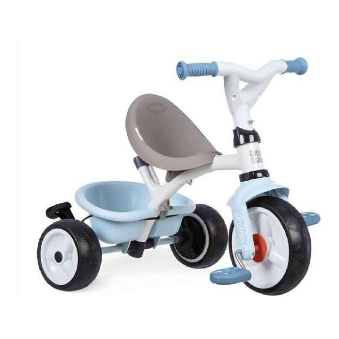 Smoby Triciclo Baby Balade Plus Azul Evolutivo con Asa Parental, Ruedas Silenciosas y Parasol 360° 10 Smoby Triciclo Baby Balade Plus Azul Evolutivo con Asa Parental, Ruedas Silenciosas y Parasol 360° 10