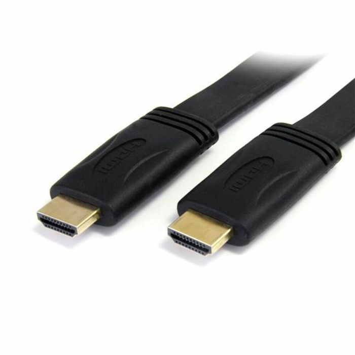 Cable HDMI Startech HDMM5MFL Negro 5 m Cable HDMI Startech HDMM5MFL Negro 5 m