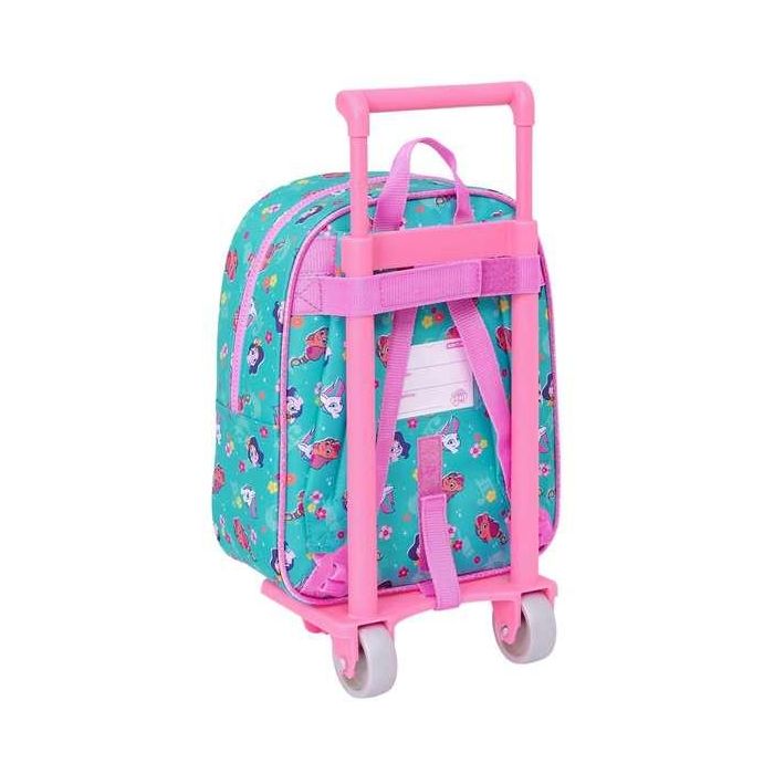 Mochila Escolar con Ruedas My Little Pony Magic Rosa Turquesa 22 x 27 x 10 cm 1 Mochila Escolar con Ruedas My Little Pony Magic Rosa Turquesa 22 x 27 x 10 cm 1