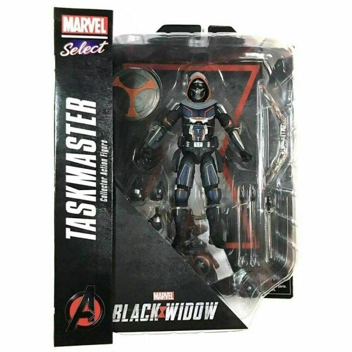 Diamond Select Toys Marvel Select Taskmaster - Figura de 18 cm con accesorios, inspirada en Black Widow 1