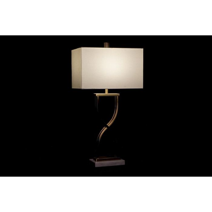Lampara Sobremesa Glam DKD Home Decor Dorado Blanco 23 x 79 x 40 cm 3 Lampara Sobremesa Glam DKD Home Decor Dorado Blanco 23 x 79 x 40 cm 3