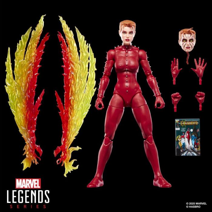 Figura Phoenix Rachel Summers Excalibur Marvel Legends Series 15cm 10