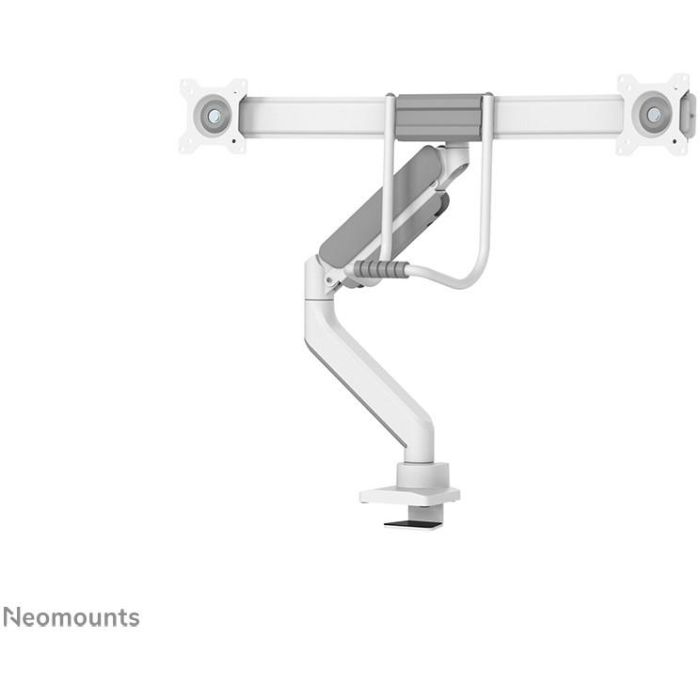 Newstar FPMA-D700D Soporte de mesa Full Motion para dos monitores planos 17-32 pulgadas 2x 8KG Blanco 1