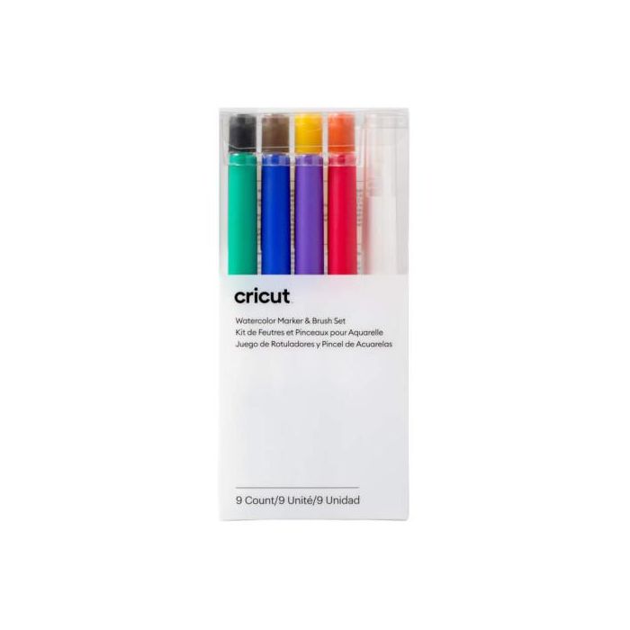 Cricut 2009979 Marcador 8 Piezas - Negro, Azul, Verde, Naranja, Púrpura, Rojo, Amarillo Cricut 2009979 Marcador 8 Piezas - Negro, Azul, Verde, Naranja, Púrpura, Rojo, Amarillo