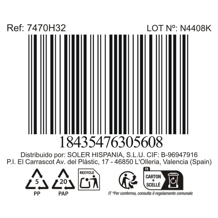 La Mediterranea Mug "Nebula" 90ml Ø5.7x6.6 cm 3