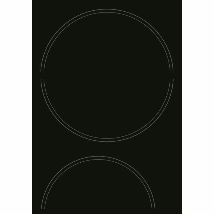 Hotpoint Placa Vitrocerámica HR631C - 4 Fuegos, 60 cm - Negro 2 Hotpoint Placa Vitrocerámica HR631C - 4 Fuegos, 60 cm - Negro 2