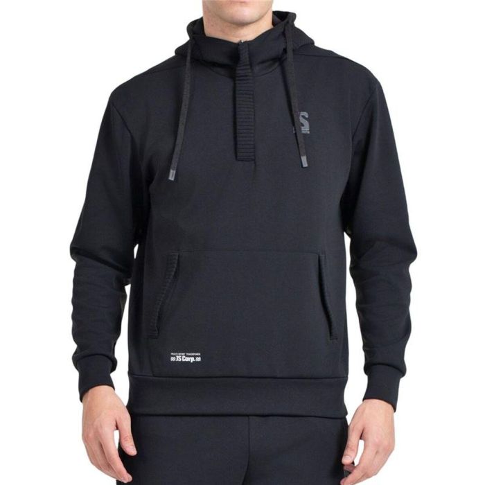 Sudadera con Capucha Hombre John Smith Marke Negro L Sudadera con Capucha Hombre John Smith Marke Negro L