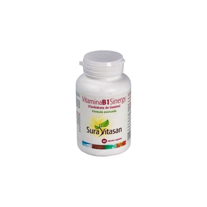 Sinergy Vitamina B1 Tiamina 90 Cápsulas con Cofactores para Metabolismo Energético y Sistema Nervioso