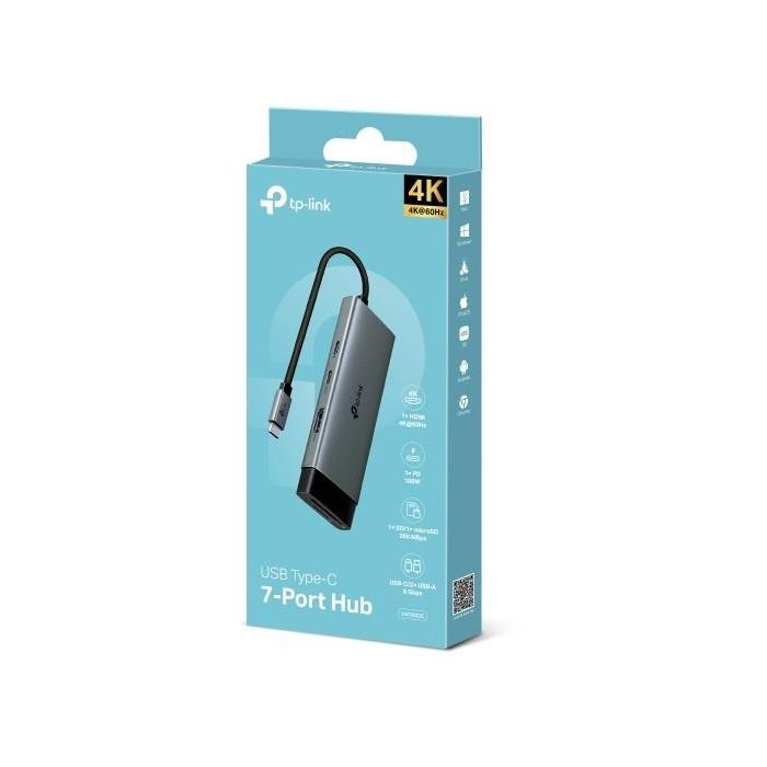 TP-Link HUB UH7020C USB-C de 7 Puertos 3