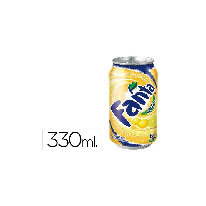 Refresco Fanta Limon Lata 330 mL