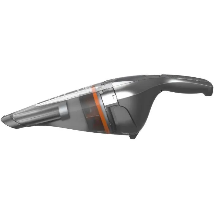 Black + Decker NVC220WC-QW Aspirador de Mano Dustbuster Lithium 7,2V EasyGrip Cromo y Titanio 1