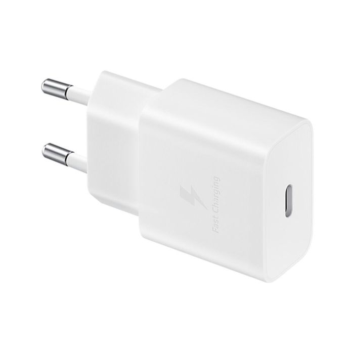 Cargador de Red USB C 15W + Cable USB C - 15W - SAMSUNG - Blanco 2