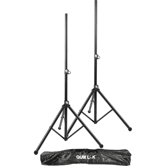 QUIKLOK Soporte Altavoz Ligero Con Funda (Par)