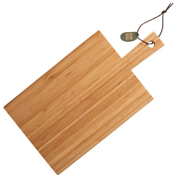 Day Tabla Cortar Bambú 47x25x1,5 cm con Mango para Cortar y Servir 1