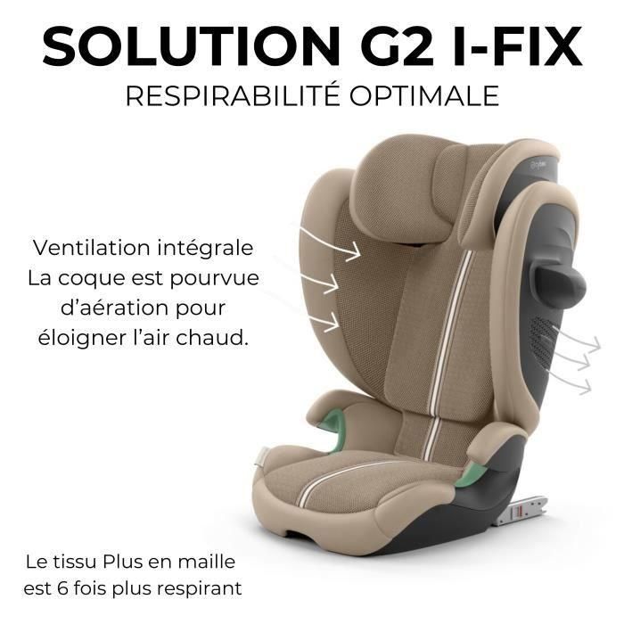 Cybex CYB4063846470266 Silla de coche Solution G2 i-Fix Plus Fabric - Azul Tormenta 4 Cybex CYB4063846470266 Silla de coche Solution G2 i-Fix Plus Fabric - Azul Tormenta 4