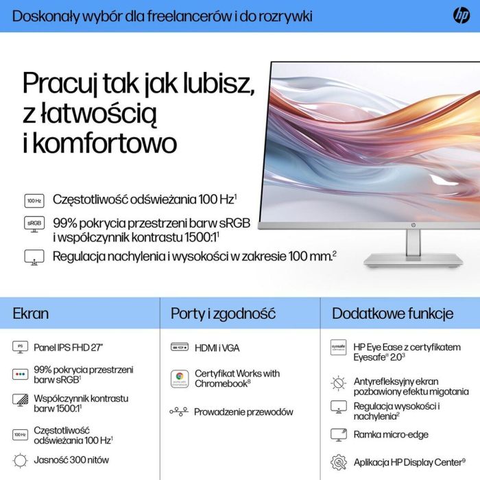 Monitor HP Series 5 Full HD 27" 3