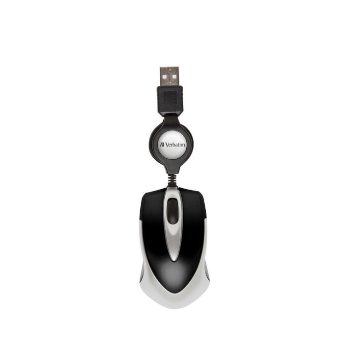 Verbatim Ratón Go Mini Cable Usb Retráctil Usb 1000Ppp Ultraportátil Negro 1 Verbatim Ratón Go Mini Cable Usb Retráctil Usb 1000Ppp Ultraportátil Negro 1