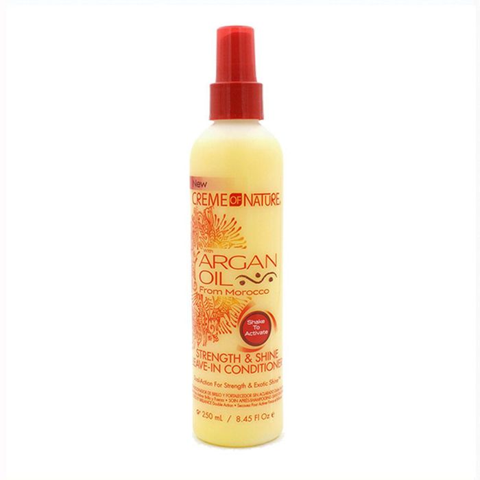 Creme Of Nature Argan Oil Strength & Shine Leave-In Conditioner 250ml | Acondicionador Sin Aclarado con Aceite de Argán 1 Creme Of Nature Argan Oil Strength & Shine Leave-In Conditioner 250ml | Acondicionador Sin Aclarado con Aceite de Argán 1