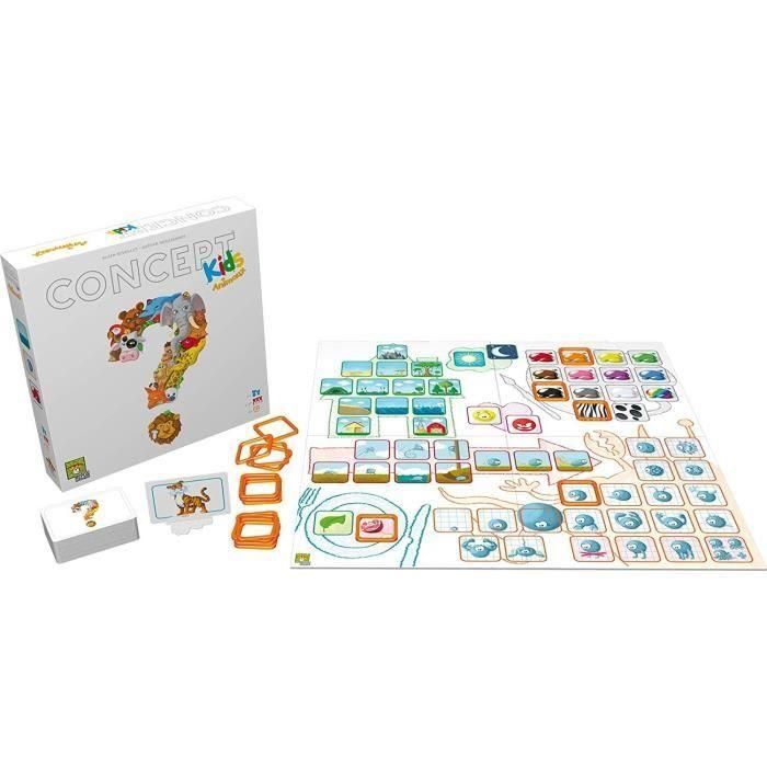 Asmodee Concept Kids Animals - Juego de Mesa Infantil para Adivinar Animales 4 Asmodee Concept Kids Animals - Juego de Mesa Infantil para Adivinar Animales 4