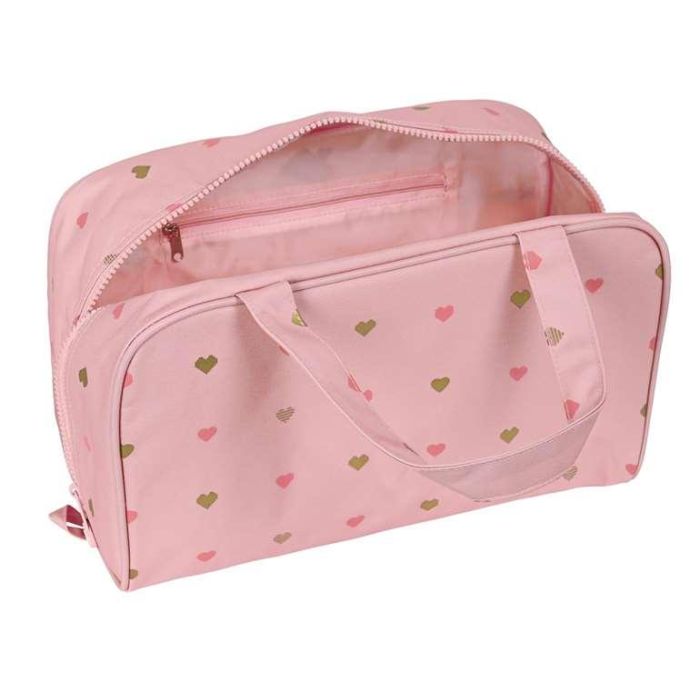 Neceser Escolar Glow Lab Hearts Rosa 31 x 14 x 19 cm 3 Neceser Escolar Glow Lab Hearts Rosa 31 x 14 x 19 cm 3