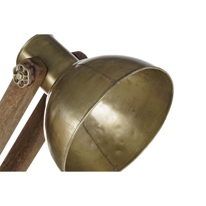 DKD Home Decor Lámpara de Pie Loft Marrón Dorado 25 x 140 x 85 cm 3 DKD Home Decor Lámpara de Pie Loft Marrón Dorado 25 x 140 x 85 cm 3