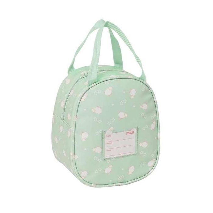 Portameriendas Térmico Safta Ovejita 19 x 22 x 14 cm Verde 1 Portameriendas Térmico Safta Ovejita 19 x 22 x 14 cm Verde 1