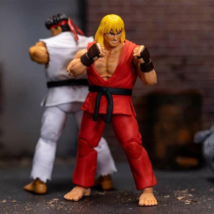 Street Fighter Ken Street Fighter II Figura de Acción 15 cm Plástico 2 Street Fighter Ken Street Fighter II Figura de Acción 15 cm Plástico 2