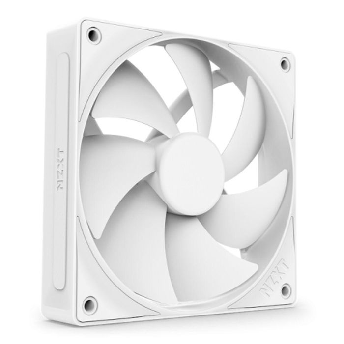 NZXT RF-P12SF-W2 Ventilador para Carcasa del Ordenador, 120mm, Blanco, 500-2000 RPM, 73.47 CFM, 4.5 mmH2O